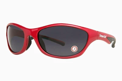 Óculos de sol esportivo polarizado Alabama Crimson Tide aro completo licenciado pela NCAA novo - Imagem 1 de 4
