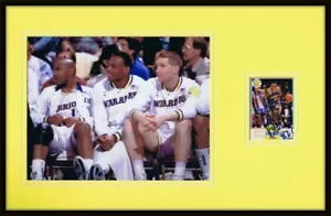 Mitch Richmond Signed Framed 11x17 Photo Display Warriors Run TMC - Picture 1 of 2