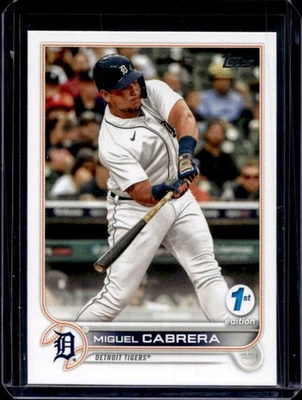 2022 Topps 1st Edition Miguel Cabrera #194 Tigers - Image 1 of 2