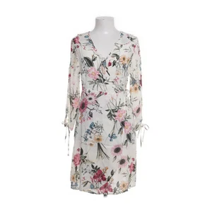 Springfield, Wickelkleid, Größe: 38, Weiß/Mehrfarbig, Viskose, Blumen #wuU - Bild 1 von 5