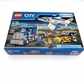 Lego City 60079 Training Jet Transporter City Worker Test Pilot Minifigures NEW