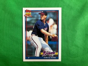 Tom Glavine Atlanta Braves 1991 Topps #82 - Imagen 1 de 1