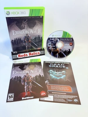 Dragon Age II BioWare Signature Edition Xbox 360 CIB Complete Refurbished Tested - Image 1 of 4