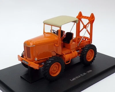 Hachette 1/43 Scale Model Tractor HT057 - 1950 Latil H14 TL10 - Orange - Image 1 of 3
