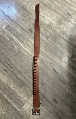 Cinturón cartucho mediano Hunter 138 vintage con 25 bucles .38/357 cal. Foto 1 de 4