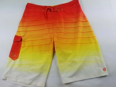 Pantalones Cortos de Natación BKE Sport Calce Atlético Multicolor Para Hombre Talla 34 #2730 Foto 1 de 4