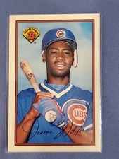 Jerome Walton 1989 Bowman Tiffany Baseball Rookie Card  #295