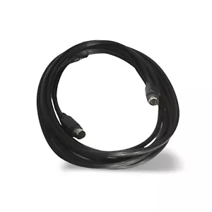10ft PS2 Mouse Extension Cable Mini DIN 6 Male to Female - Black - Picture 1 of 1