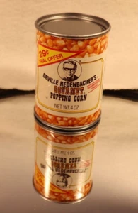 SCARCE ORVILLE REDENBACHER`S GOURMET POPPING CORN 29 CENT TIRAL OFFER EMPTY CAN - Bild 1 von 8