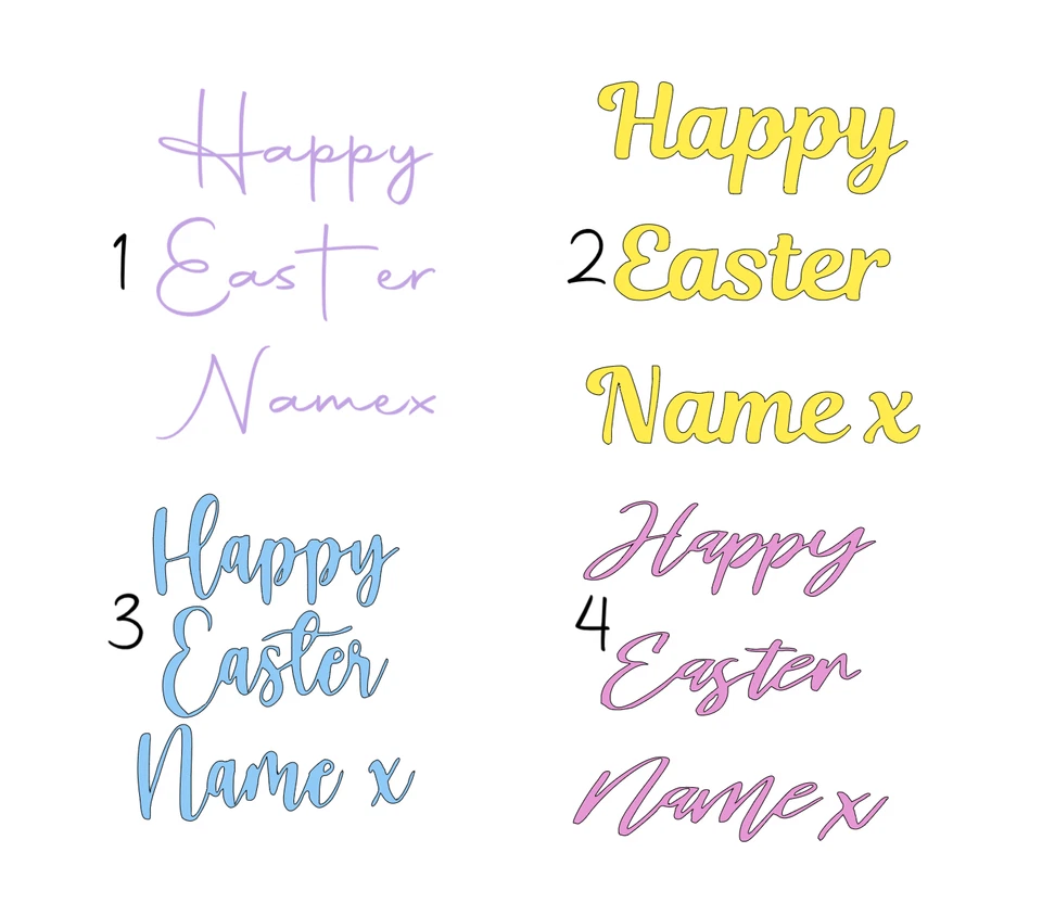 Пасхальный воздушный шар виниловый сценарий дизайны - идеально подходит для воздушных шаров/шляп коробки bobo orb - Изображение 1 из 1