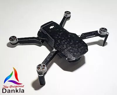 DJI MINI 2 - SKIN - HONEYCOMB SCHWARZ / HONEYCOMB BLACK  - Decal - Wrap -  Folie - Bild 1 von 4