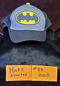BATMAN HAT CAP SLIGHTLY USED or USED #HA008 - Picture 1 of 3