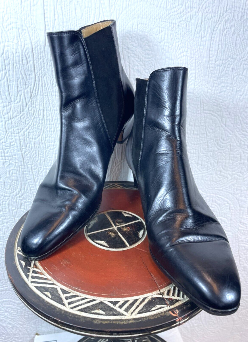 Salvatore Ferragamo 黑色低(1-1.9 吋) 跟高女靴| eBay Salvatore Ferragamo 黑色低(1-1.9 吋) 跟高女靴| eBay