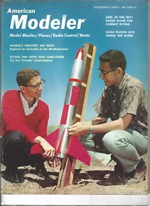 American Modeler Magazine Dec 1959 R/C Combat Flying, Air Race, Wee-38 - Imagen 1 de 2