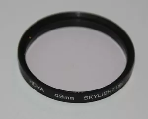 Hoya - 49mm Skylight 1B Filter - vgc - Picture 1 of 2