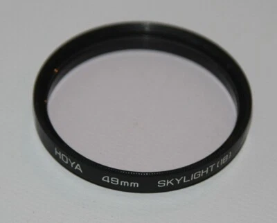 Hoya - 49mm Skylight 1B Filter - vgc - Image 1 of 2