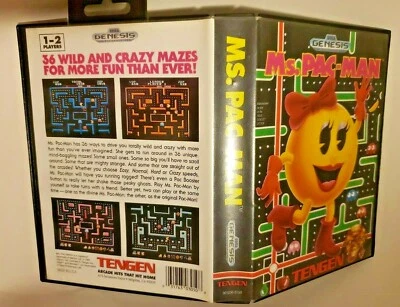 Ms. Pac-Man  (Sega Genesis, 1991) - Image 1 of 4