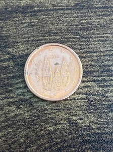2015 Spain European Union 1 Euro Cent One Penny Actual Coin TK9580* - Picture 1 of 3