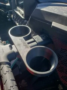 2024 XP 1000 RZR GRAB HANDLE DRINK CUP HOLDER BLACK POLARIS SXS NEW 3D PRINTED - Bild 1 von 2