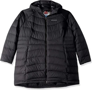 NWT Columbia Women's Winter Haven Plus Size Mid Jacket Black Size 1X $325 6D483 - Picture 1 of 3