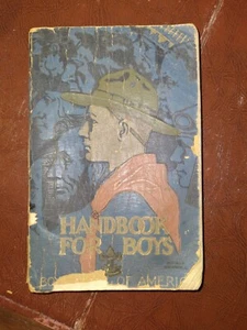 Boy Scout Handbook, NOT First Printing but 22nd printing of 1st, w/PROVENANCE - Picture 1 of 23