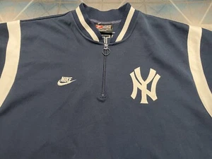 Don Mattingly #23 New York Yankees 1/4 Zip Jersey MLB Cooperstown Sz 3XL Used - Picture 1 of 13