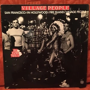 VILLAGE PEOPLE San Francisco/ In Hollywood/ Fire Island 4Trx Vinyl 12" Single EP - Picture 1 of 5