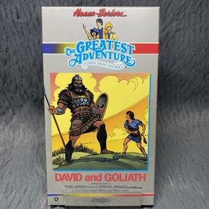 Hanna-Barbera Greatest Adventure David & Goliath Stories Bible VHS Kids Movie - Imagen 1 de 6