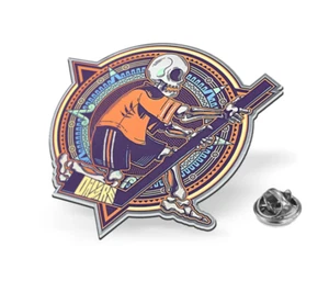 Prendedor de solapa esmaltado celebración Día de Muertos Edmonton NHL Oilers 2024 - Imagen 1 de 1