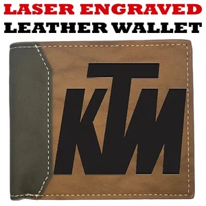KTM - KTM Leather Wallet Bifold Premium Quality NEW - Picture 1 of 5