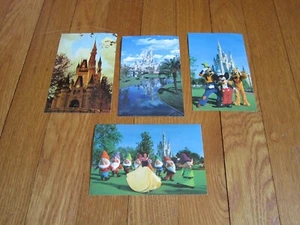 LOTE Coleccionable de Postales Disney Castillo de Cenicienta Blancanieves Goofy Pluto Mickey - Imagen 1 de 12