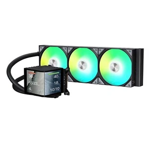 Refroidisseur AIO TRYX Panorama 360 ARGB Asetek 8e génération V2 (noir) L-P360A-AS3M-G1K - Photo 1/9