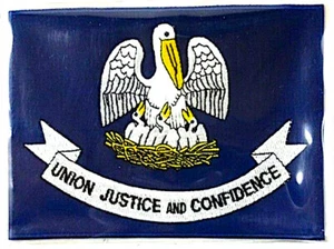 LOUISIANA Willabee & Ward STATE FLAG PATCH United States Collection ~ PATCH ONLY - Picture 1 of 1