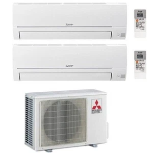 Climatiseur Mitsubishi Hr Dual Split 9000+12000+Mxz-2Ha50Vf Inverter - Imagen 1 de 1