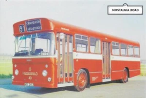 Bus Postcard Huddersfield Corporation 40 XCX240J Seddon Pennine RU - Picture 1 of 1