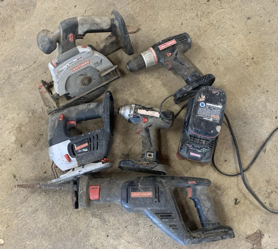 Craftsman Power Tool Set Cordless Saw Drill Combo - Image 1 of 1