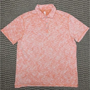 Ocean & Coast Men’s Golf Polo Shirt Orange Size XL Cotton Modal Blend - Picture 1 of 7