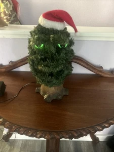 Árbol de Navidad animado de abeto Douglas de colección Gemmy bailando/cantando/hablando divertido - Imagen 1 de 4