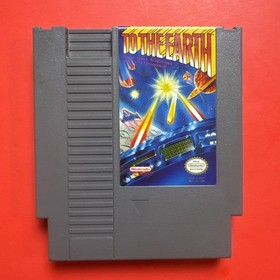Carrito sistema de entretenimiento To the Earth NES Nintendo solo 100 % aut&eacute;ntico