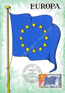 Carta Massima FDC Francia EUROPA 1965 STRASBURGO N1 - Picture 1 of 2