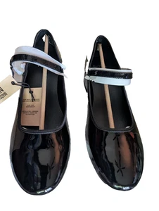 Women’s Madden NYC Patent Black Dress Shoes SZ 11 NIB Adjustable Buckle Comfort - Picture 1 of 4