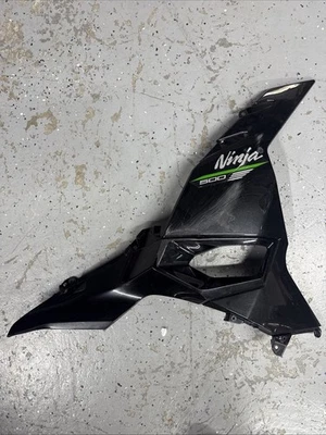 2024 川崎忍者 500 右侧中上部整流罩 原始设备制造商 — 第 1/4 张图片