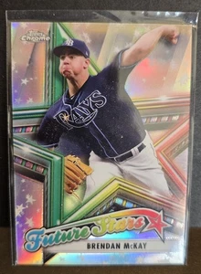 2021 Topps Chrome #FS-17 Brendan McKay Future Stars ROOKIE - Bild 1 von 2