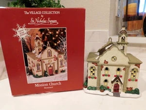 Nikolausplatz Missionskirche 2003 Weihnachtsdorf im Karton beleuchtet - Bild 1 von 7