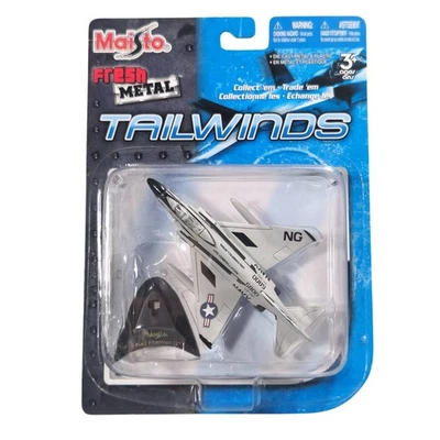 USS Constellation F-4J Phantom II Jet Maisto Tailwinds Diecast réplica y soporte Foto 1 de 4