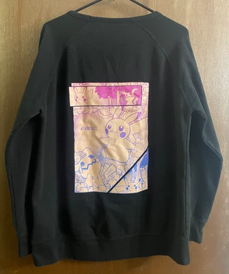 Sudadera grande Pikachu Mimikyu Dreams 2021 Pokémon Center negra 2XL para hombre Foto 1 de 4