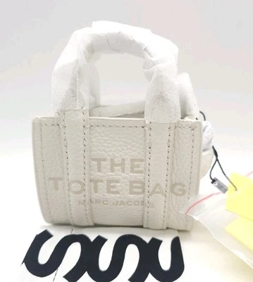 Bolso Bandolera Marc Jacobs The Nano Tote Cuero Color Algodón Nuevo MK025029 Foto 1 de 4