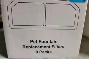 8 Stück Filter mit 8 Stück Pumpenfilter für Kastty Batteriebetrieben Katzenwasser... - Bild 1 von 4