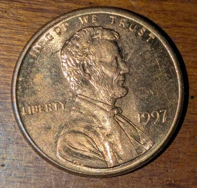 1997 1c Memorial Red Extra Shiny Uncirculated Details - Image 1 of 4