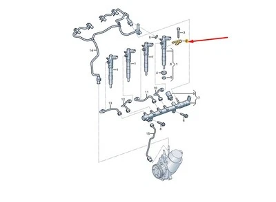 VW AMAROK MK2 INJECTIF CYLINDE CYLIND - Photo 1/2